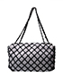 Canebiers Net Jumbo Flapbag, back view